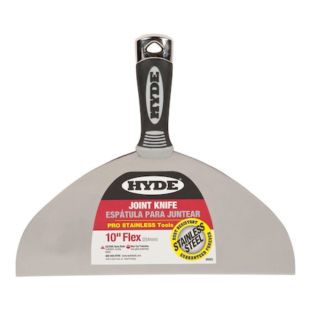 Hyde Hyde Pro Stainless Steel Joint Knife 0.75 in. H X 10 in. W X 8.5 in. L 06882